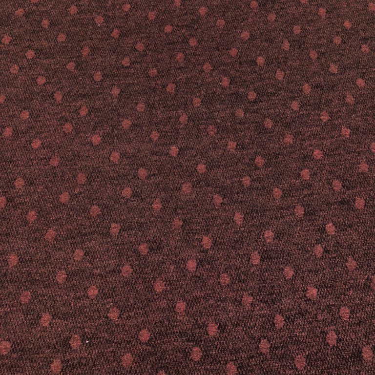 Polka Dot Jacquard Metallic Shimmer Wool Blend Fabric — Style 635