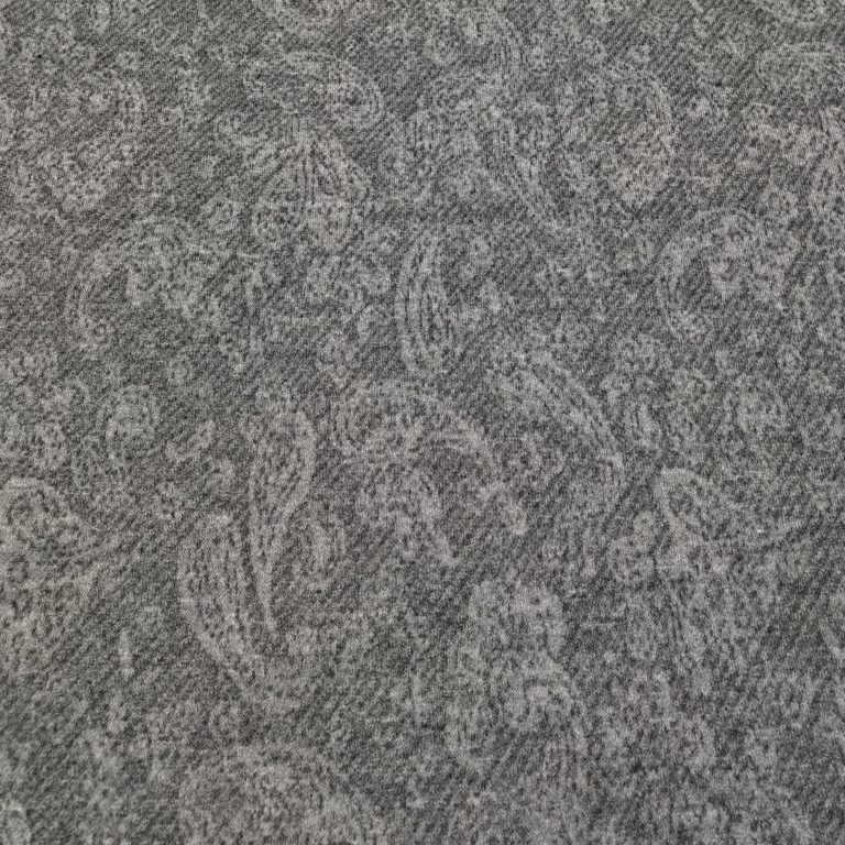 Baroque Jacquard Metallic Shimmer Wool Blend Fabric — Style 633